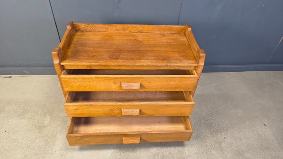 Image 1 of Commode en chêne par Depuydt Meubelen, Belgique, 1980 