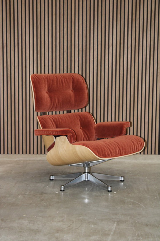 Image 1 of Vitra Eames Lounge Chair + Ottoman - Calma Brandy
