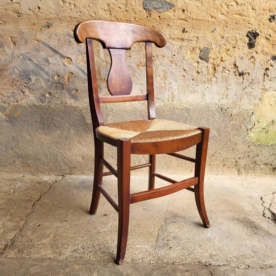Directoire style cherry wood chair – Dining chairs (photo 7 of 7)