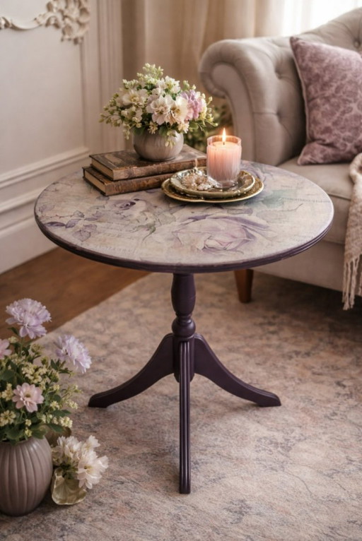 **Violet Romance side table**