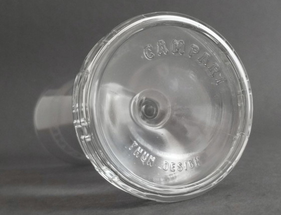 6x Matteo Thun - Campari “Greca” Vetro Postmoderno Alessi anni '80 – Bicchieri e caraffe (photo 10 of 10)