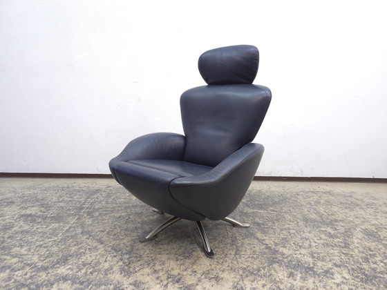 Image 1 of Cassina Dodo Armchair Swivel Chair Leather Armchair Recliner Lounger Top