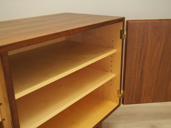 Image 1 of Walnut cabinet, Danish design, 1970s, designer: Carlo Jensen, manufacturer: Hundevad