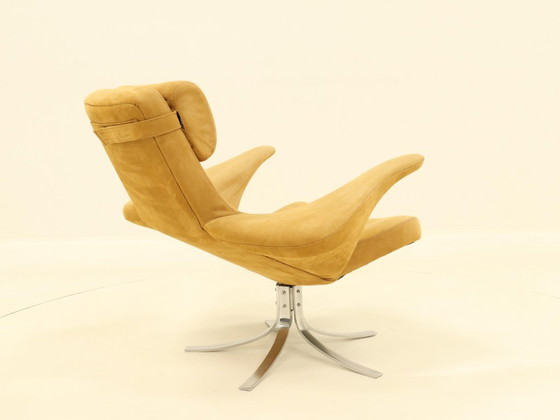 Image 1 of Seagull chair by Stenerik Eriksson & Gosta Berg for Fritz Hansen, First edition, Denmark, 1960s