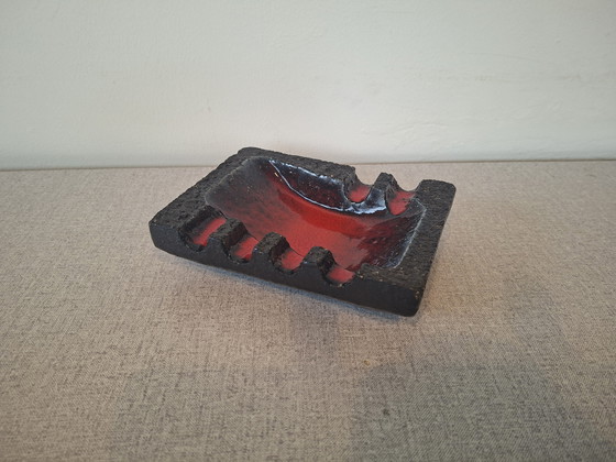 Image 1 of Fat Lava ashtray Vintage Brutalist