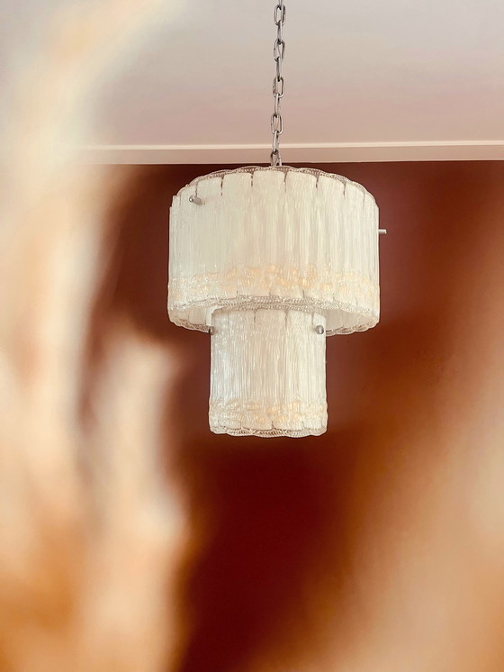 Image 1 of Lampada a sospensione unica di design italiano anni '60/'70