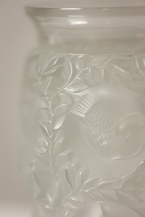 Image 1 of Lalique France. Crystal vase. After 1978.