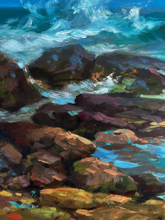 Image 1 of Seashore with People