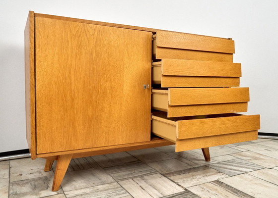 Image 1 of Vintage dressoir U-458 van Jiří Jiroutek voor Interiér Praha, jaren 60, Tsjechoslowakije
