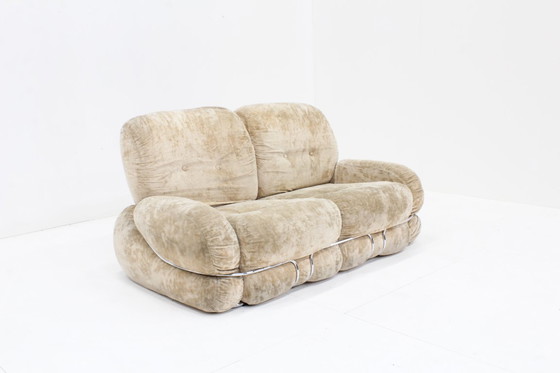 Image 1 of Vintage Okay sofa by Adriano Piazzesi, Italy 1970s