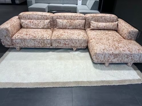 Similar to Roset Noka modular Sofa fabric Roy Roussilon