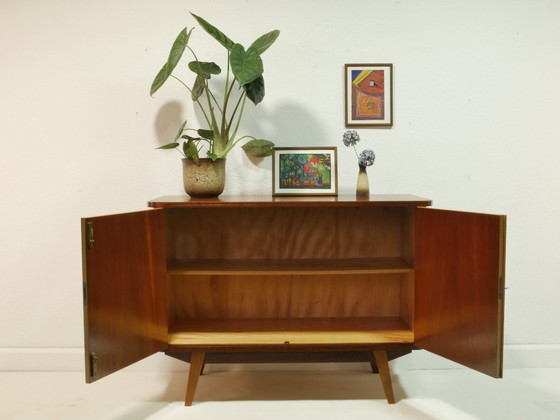 Image 1 of Buffet vintage des années 1960, meuble de style milieu du siècle, Allemagne