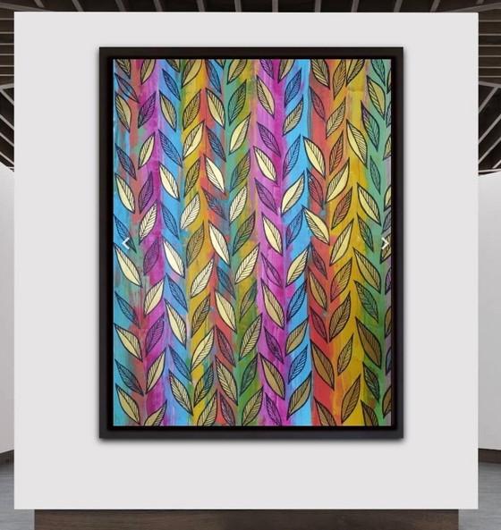 Image 1 of Natia Antadze "Hojas doradas" XXL