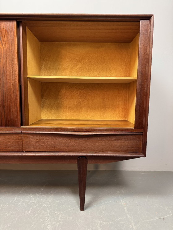 Image 1 of Skandinavisches Mid-Century-Design-Highboard, zugeschrieben E.W. Bach für Sejling Skabe, Dänemark, 1960er Jahre