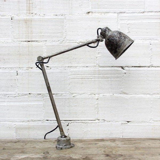 Image 1 of Industrial Table Lamp, 1940s