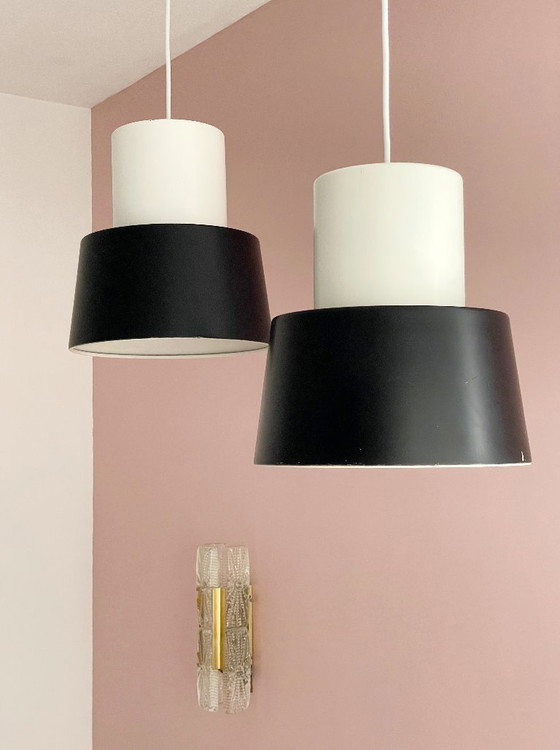 2x Louis Poulsen Lampen Nyboderpendel Vintage Mid Century Design – Hanglampen, Metal (photo 16 of 27)