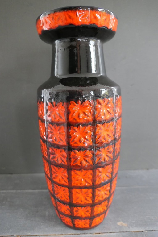 Grand vase Scheurich vintage 261-42 Prisma