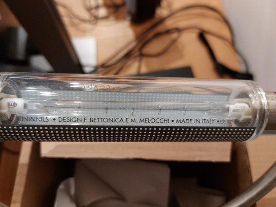 Image 1 of Cini & Nils Gradi Con Stelo Retinato lampada da parete nichel n. 511