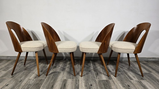 Image 1 of Sedie da pranzo di Antonin Suman, set di 4