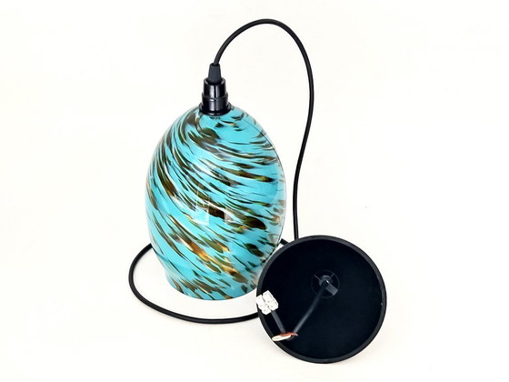 Image 1 of lampada a sospensione in vetro esotico
