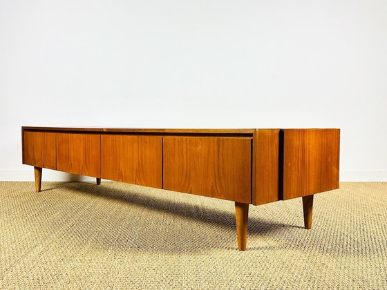 Image 1 of Scandinavian and Teak Low Sideboard, 1960