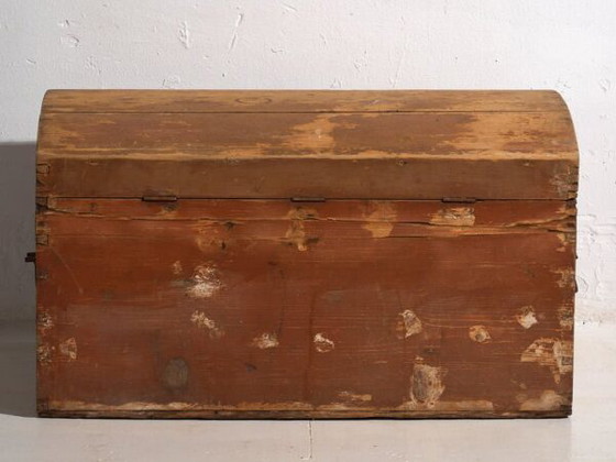 Baule antico patina marrone (c.1920) #49 – Armadi contenitori, Rustic (photo 17 of 33)