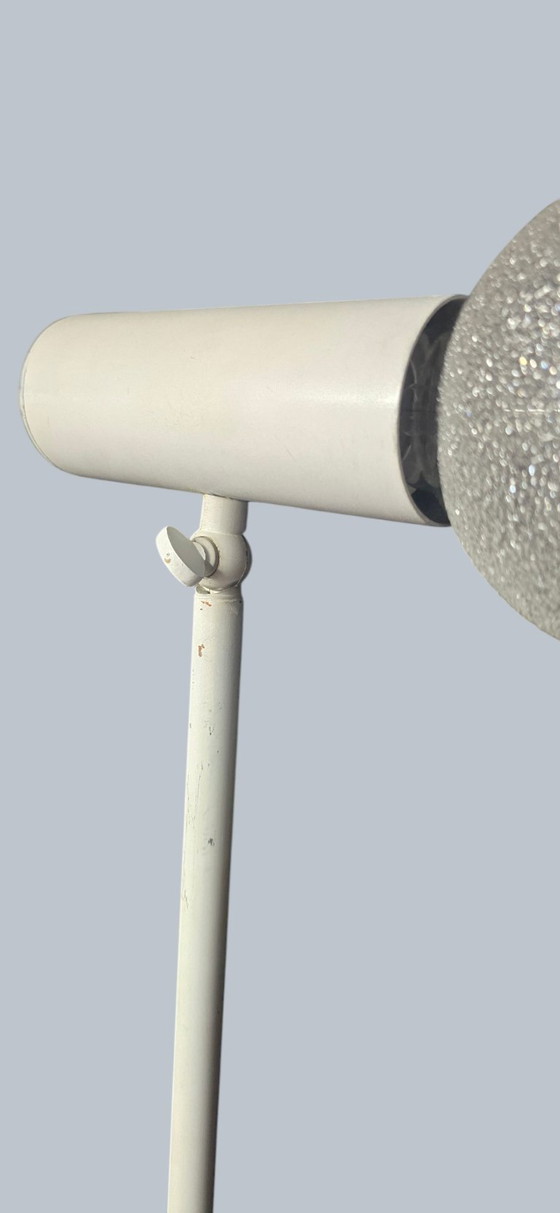 Image 1 of Minimalist metal wall light in the style of Jean Prouvé, circa 1950