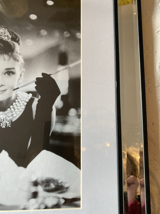 Audrey Hepburn 60s in elegant frame – Photography, Glass, Mdf (photo 4 of 8)