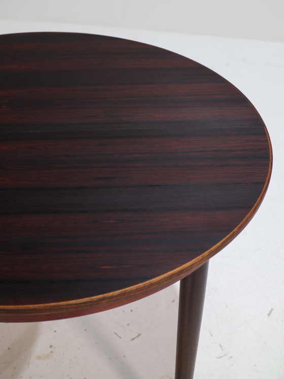 Extendable Round Dining Table Rosewood Danish 1960s – Vintage (photo 6 of 15)