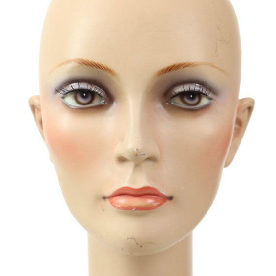 Image 1 of Mannequin Vintage Tête de Femme