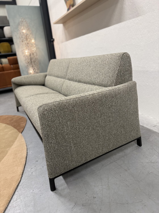 Image 1 of Sofá bajo de 3 plazas Leolux Felizia, tejido Trend 210