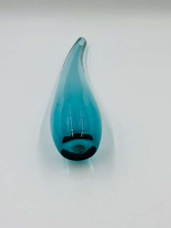 Image 1 of gebogene Glasvase