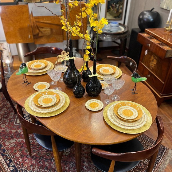 Image 1 of 54-delig serviesset “Paniers Fleuris”, Limoges porselein, Patrick Frey, jaren 90 – Frankrijk