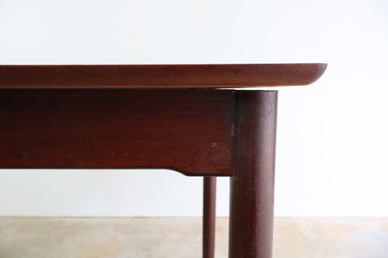 Image 1 of Table de salle à manger extensible Mid Century en bois de rose