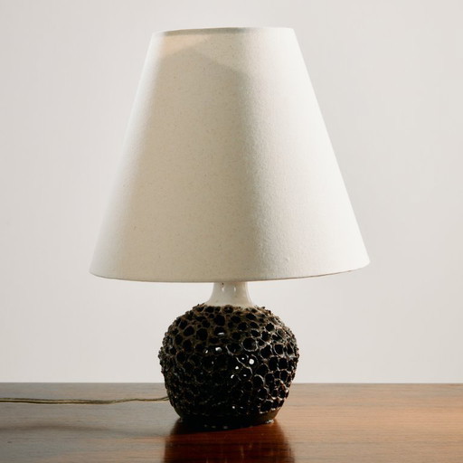 MK10983 Danish ceramic table lamp by Bodil Marie Nielsen, set of 2
