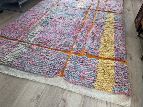 Hand-knotted Moroccan Boucherouite Rug 304 × 193 cm – Rugs & carpets, Wool (photo 2 of 15)
