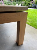 Eettafel eikenhout