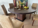 Designer oak dining table