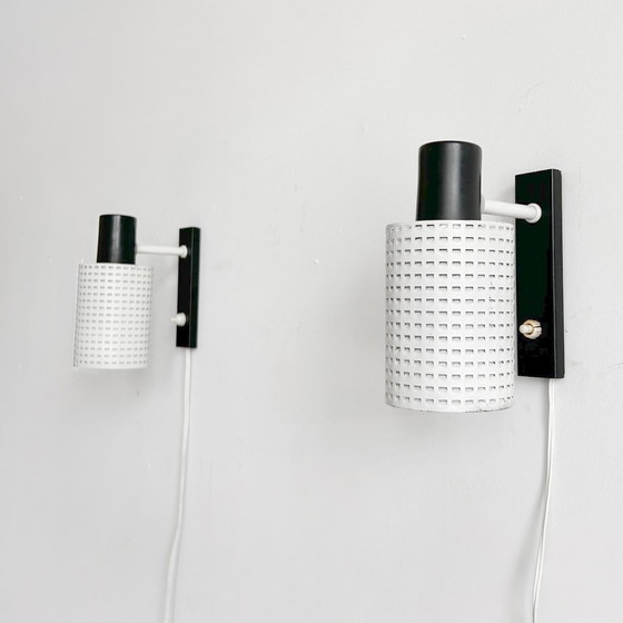 Image 1 of Set di lampade da parete vintage Fiesta H. Busquet per Hala Zeist anni '60