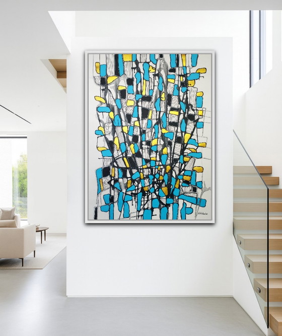 Image 1 of Natia Antadze Abstract Composition XXL