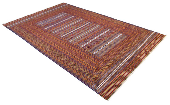 Image 1 of Afghaanse Kelim Deco Kunst Handgeweven Nieuw Vloerkleed 285 x 187 cm