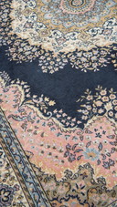 Rug With Pink And Dark Blue 240x170cm