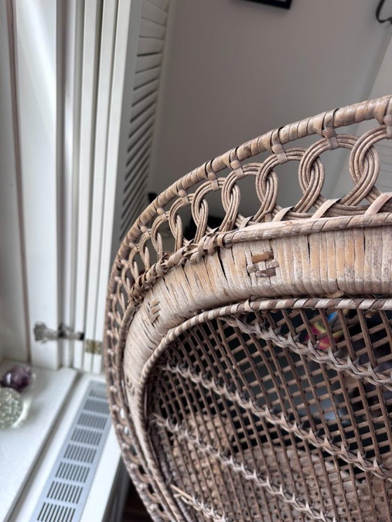 Image 1 of Vintage Pauw Fauteuil Van Rotan