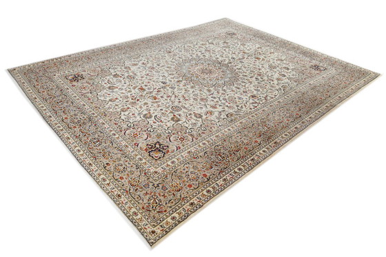 Image 1 of Tappeto persiano Kashan 4,02 x 3,00 Tappeto orientale pregiato n. 24637