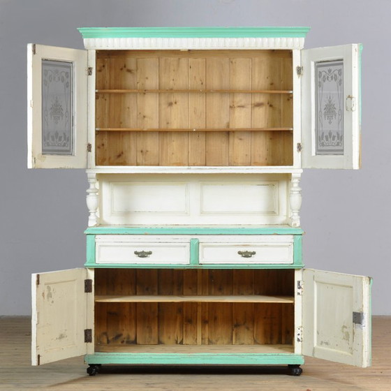 Image 1 of Large Pine Sideboard, 1900s, 