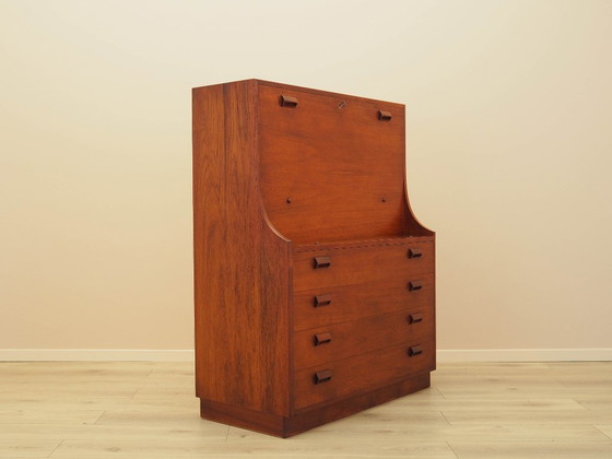 Image 1 of Sekretär aus Teakholz, dänisches Design, 1960er Jahre, Designer: Børge Mogensen