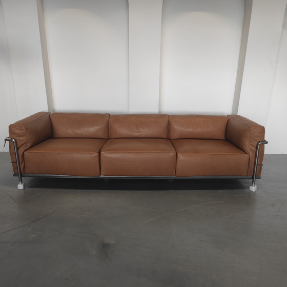 Image 1 of Cassina Lc3 Three-Seater Sofa