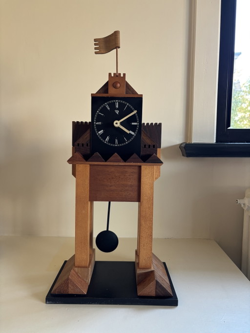 Reloj estilo Memphis AM Italia