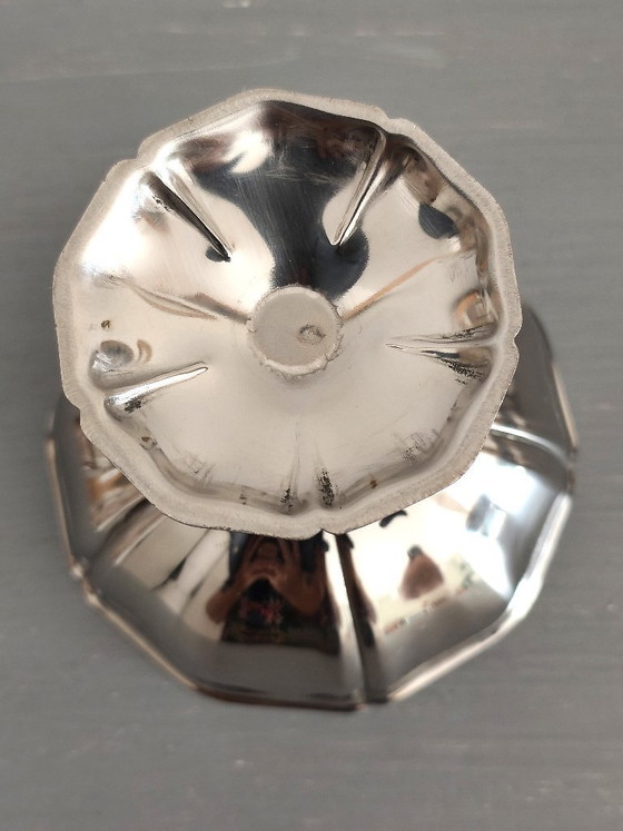 Set aus 11 Edelstahl-Eisbechern aus den 1960er Jahren – Geschirr, Metal (photo 9 of 13)
