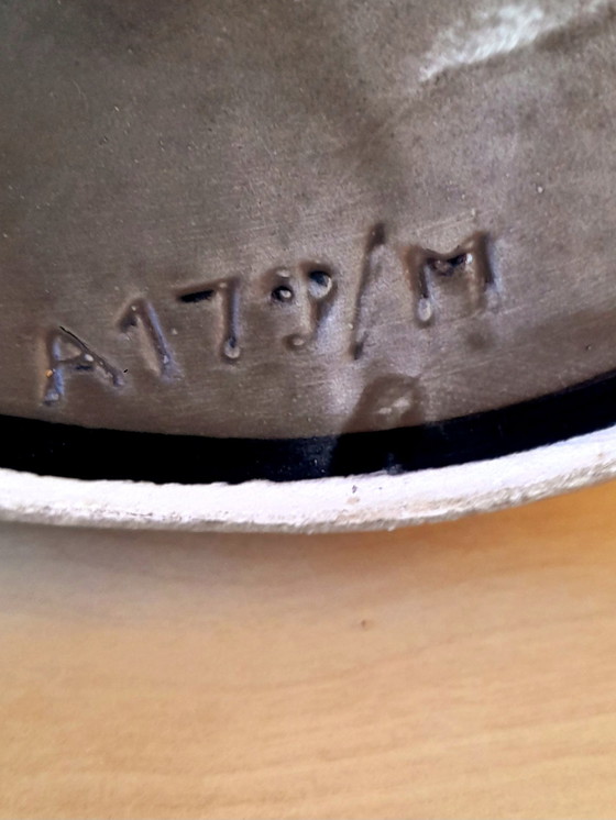 Image 1 of Vaso da fiori in terracotta a forma di cigno del 1960